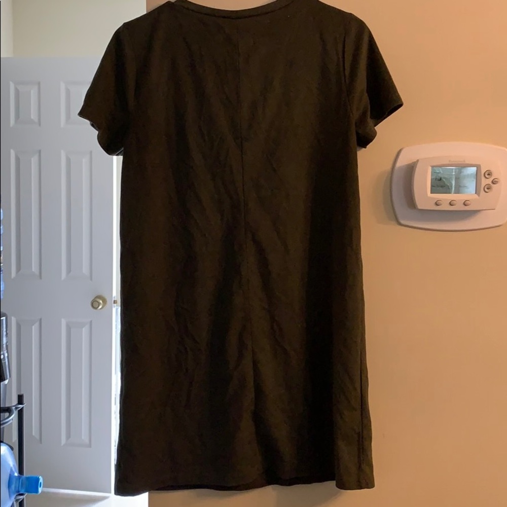 Suede Mini Dress - Picture 2 of 2
